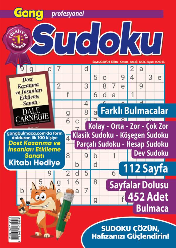 Gong Profesyonel Sudoku 4 