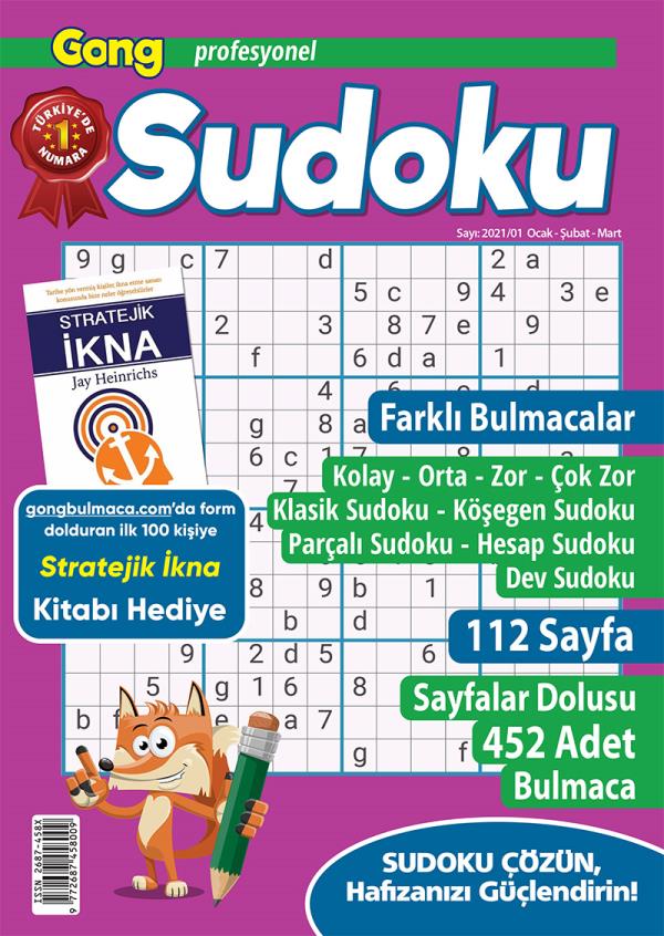Gong Profesyonel Sudoku 5