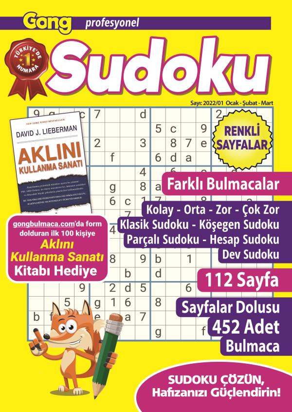 Gong Profesyonel Sudoku 9 