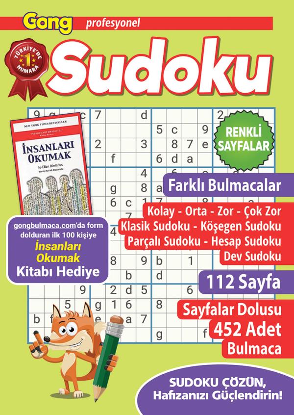 Gong Profesyonel Sudoku 12	