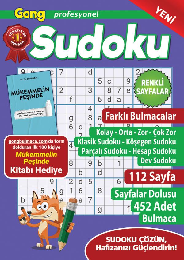 Gong Profesyonel Sudoku 14