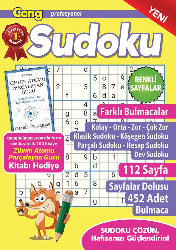 Gong Profesyonel Sudoku 15