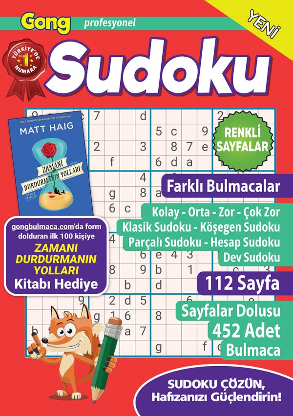 Gong Profesyonel Sudoku 20	