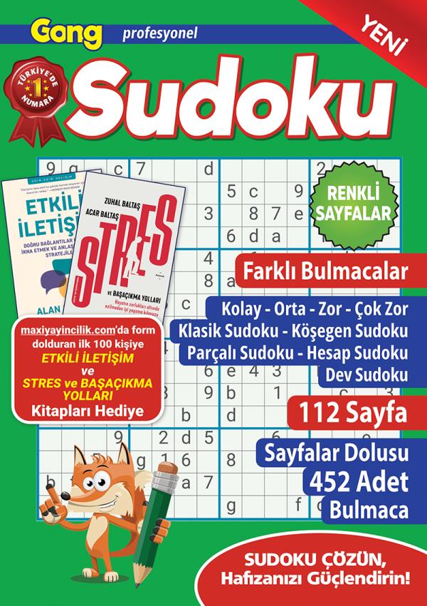 Gong Profesyonel Sudoku 24