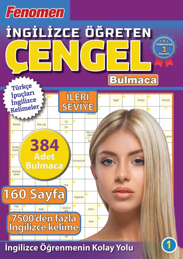 Fenomen İngilizce Öğreten Çengel Bulmaca İleri Seviye 
