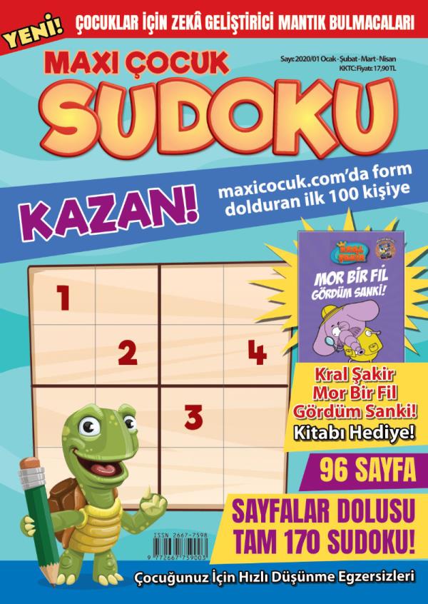 Maxi Çocuk Sudoku 1